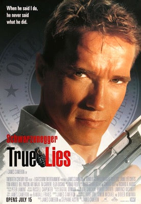 True Lies (1994) original movie poster for sale at Original Film Art - Vintage Movie Posters