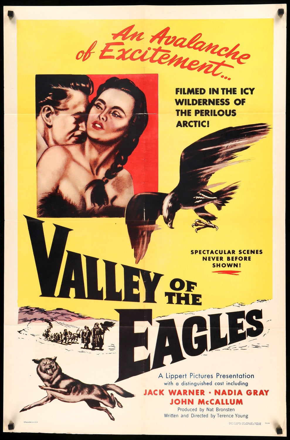 Valley Of Eagles (1951) original movie poster for sale at Original Film Art - Vintage Movie Posters