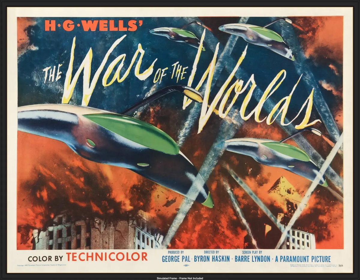 War of the Worlds (1953) original movie poster for sale at Original Film Art - Vintage Movie Posters