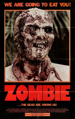Zombie (1979) original movie poster for sale at Original Film Art - Vintage Movie Posters